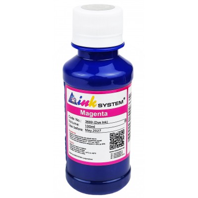 Чернила, краска InkSystem для Brother Magenta Водорастворимые 100 мл / I3669ELM Чернила, краска InkSystem для Brother Magenta Водорастворимые 100 мл / I3669ELM