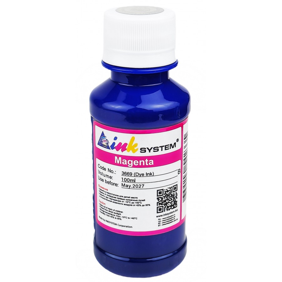 Чернила, краска InkSystem для Brother Magenta Водорастворимые 100 мл / I3669ELM с быстрой доставкой