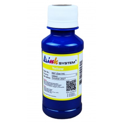 Чернила, краска InkSystem для Canon JX I IP E GM IX MG MP MX TR Yellow Водорастворимые 100 мл / I3687CY Чернила, краска InkSystem для Canon JX I IP E GM IX MG MP MX TR Yellow Водорастворимые 100 мл / I3687CY