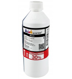 Чорнило, фарба InkSystem для Epson L B XP S SX C CX BX T TX P PX RX WF Black Водорозчинні 1000 мл I3711ELB