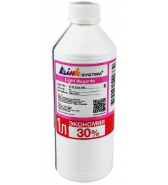 Чернила, краска InkSystem для Epson L P PX R RX T TX Light Magenta Водорастворимые 1000 мл I3714ELLM