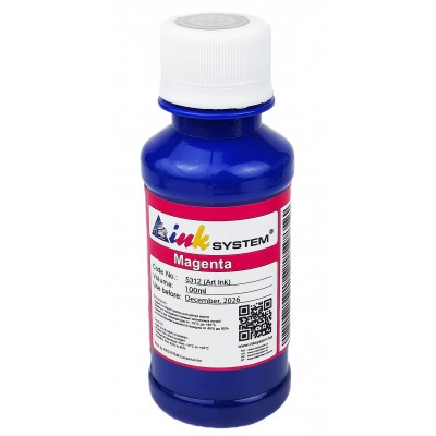 Чернила, краска InkSystem Art Ink для мелованной бумаги Epson Magenta Пигментные 100 мл / I5312ELM Чернила, краска InkSystem Art Ink для мелованной бумаги Epson Magenta Пигментные 100 мл / I5312ELM