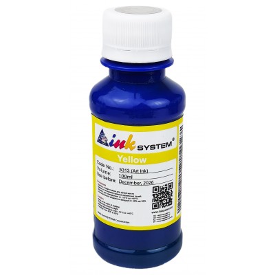 Чернила, краска InkSystem Art Ink для мелованной бумаги Epson Yellow Пигментные 100 мл / I5313ELY Чернила, краска InkSystem Art Ink для мелованной бумаги Epson Yellow Пигментные 100 мл / I5313ELY