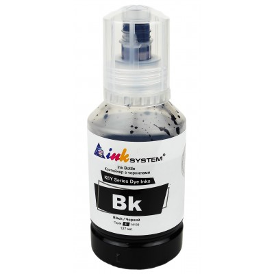Чернила, краска InkSystem для Epson ET-2711 / L1110 / L3100 / L3250 Black Водорастворимые 127 мл IE14139B Чернила, краска InkSystem для Epson ET-2711 / L1110 / L3100 / L3250 Black Водорастворимые 127 мл IE14139B