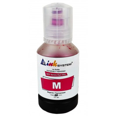 Чернила, краска InkSystem для Epson ET-2711 / L1110 / L3100 / L3250 Magenta Водорастворимые 127 мл IE14141M Чернила, краска InkSystem для Epson ET-2711 / L1110 / L3100 / L3250 Magenta Водорастворимые 127 мл IE14141M