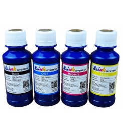 Комплект чорнил InkSystem для Epson L B XP S SX C CX BX T TX P PX RX WF Brother 4x100г. SETI-3644EL