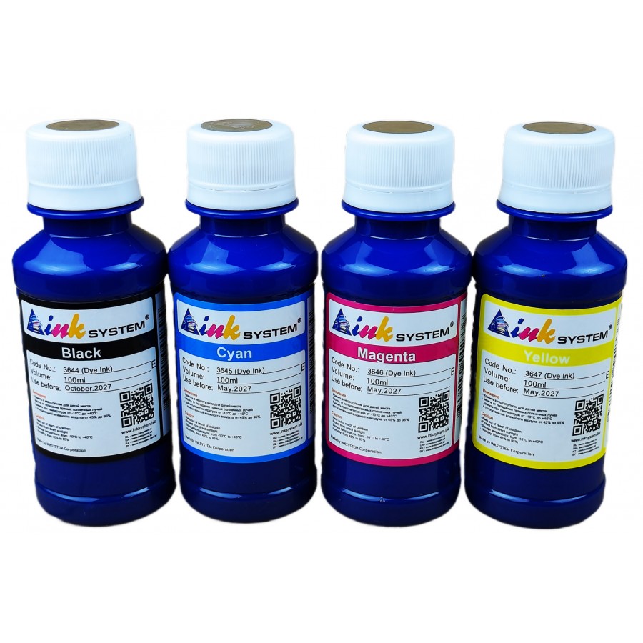 Комплект чернил InkSystem для Epson L B XP S SX C CX BX T TX P PX R RX WF Brother 4x100г. SETI-3644EL с быстрой доставкой