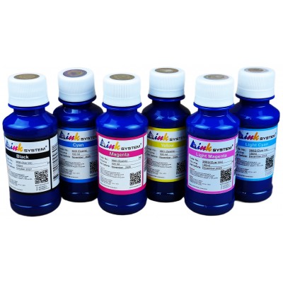 Комплект чернил InkSystem Epson HP Водорастворимые B/C/M/Y/LC/LM 6x100г. SETI-3666EL Комплект чернил InkSystem Epson HP Водорастворимые B/C/M/Y/LC/LM 6x100г. SETI-3666EL