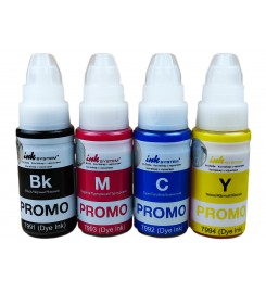 Комплект чорнила InkSystem Promo для Epson L110 / L210 / L355 Водорозчинні 4х70 г B/C/M/Y / SETI-7994E64