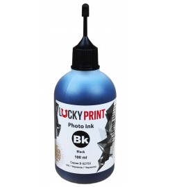 Фоточорнило, фарба Lucky Print Photo Ink Brother, Epson Black Водорозчинні 100 мл LP62750ELB