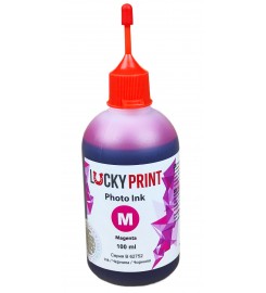 Фоточорнило, фарба Lucky Print Photo Ink Brother, Epson Magenta Водорозчинні 100 мл LP62752ELM