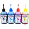 Комплект фоточернил Lucky Print Photo Ink Brother, Epson Водорастворимые 4х100 г B/C/M/Y / LP62754EL