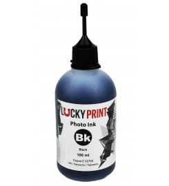 Фоточорнило, фарба Lucky Print Photo Ink для Epson Black Водорозчинні 100 мл LP62763ELB