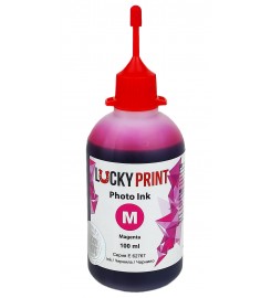 Фоточернила, краска Lucky Print Photo Ink для Epson Magenta Водорастворимые 100 мл LP62767ELM