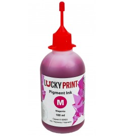 Чернила, краска Lucky Print Pigment Ink для Epson Magenta Пигментные 100 мл LP62823ELM