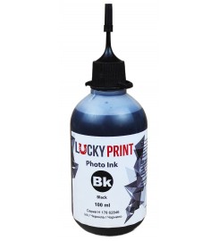 Фоточернила, краска Lucky Print Photo Ink Hewlett-Packard Black Водорастворимые 100 мл LP62846HB
