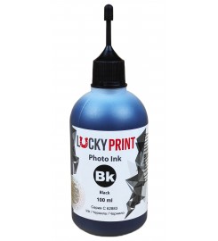 Фоточернила, краска Lucky Print Photo Ink CANON Black Водорастворимые 100 мл LP62883CB