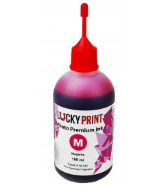 Фоточернила, краска Lucky Print Photo Premium Ink Epson Magenta Водорастворимые 100 мл / LP64193ELM