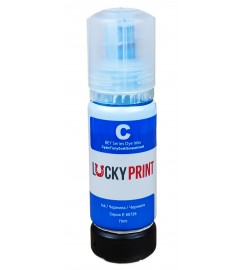 Безконтактні чорнила Lucky Print Photo Premium Epson L ET Cyan Водорозчинні 70 мл LP65726E103C
