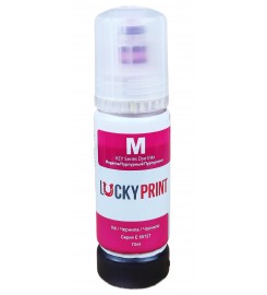 Безконтактні чорнила Lucky Print Photo Premium Epson L ET Magenta Водорозчинні 70 мл LP65727E103M