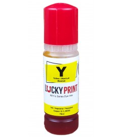 Безконтактні чорнила Lucky Print Epson L ET Yellow Водорозчинні 70 мл LP65783E103Y