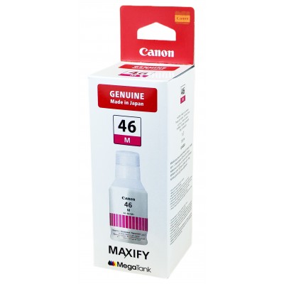Оригинальные чернила Canon Pixma MAXIFY GI-46 M GX3040 / GX4040 / GX5040 / GX5540 Magenta,135 мл / 4428C001 Оригинальные чернила Canon Pixma MAXIFY GI-46 M GX3040 / GX4040 / GX5040 / GX5540 Magenta,135 мл / 4428C001