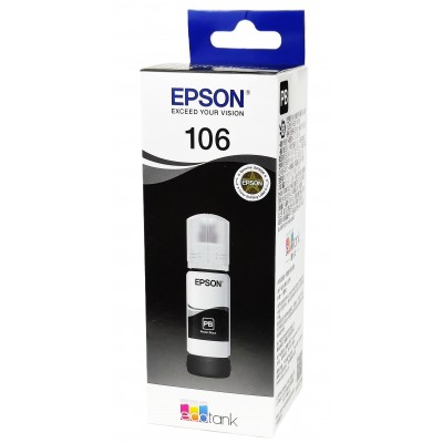 Оригинальные чернила Epson EcoTank ET-7700 / ET-7750 / L7160 / L7180 / 106 Photo Black , 70 ml C13T00R140 Оригинальные чернила Epson EcoTank ET-7700 / ET-7750 / L7160 / L7180 / 106 Photo Black , 70 ml C13T00R140