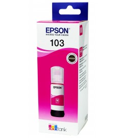Оригінальне чорнило Epson EcoTank L1110 / L3100 / L3200 / L3250 / 103 Magenta, 65 ml C13T00S34A