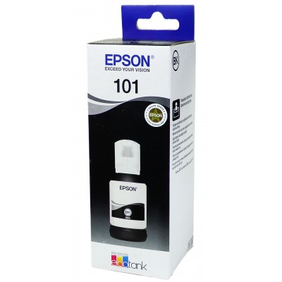 Оригинальные чернила Epson EcoTank L4150 / L4160 / L6160 / L6170 / 101 Black, 127 ml C13T03V14A Оригинальные чернила Epson EcoTank L4150 / L4160 / L6160 / L6170 / 101 Black, 127 ml C13T03V14A