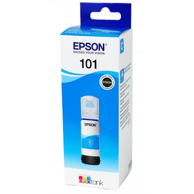 Оригинальные чернила Epson EcoTank L4150 / L4160 / L6160 / L6170 / 101 Cyan, 70 ml C13T03V24A Оригинальные чернила Epson EcoTank L4150 / L4160 / L6160 / L6170 / 101 Cyan, 70 ml C13T03V24A
