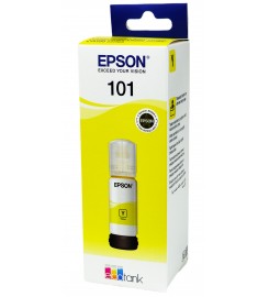 Оригінальне чорнило Epson EcoTank L4150 / L4160 / L6160 / L6170 / 101 Yellow, 70 ml C13T03V44A