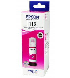 Оригінальне пігментне чорнило Epson L6460 / L6550 / 112 Magenta Pigment,70 ml C13T06C34A