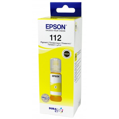 Оригінальне пігментне чорнило Epson L6460 / L6550 / 112 Yellow Pigment,70 ml C13T06C44A Оригінальне пігментне чорнило Epson L6460 / L6550 / 112 Yellow Pigment,70 ml C13T06C44A