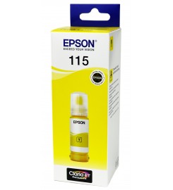 Оригінальне чорнило Epson EcoTank L8160 / L8180 / 115 Yellow,70 ml C13T07D44A