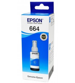 Оригінальне чорнило Epson L100 / L110 / L120 / L300 / T6642 Cyan,70 ml C13T66424A