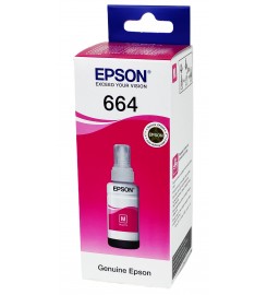 Оригінальне чорнило Epson L100 / L110 / L120 / L300 / T6643 Magenta,70 ml C13T66434A