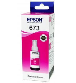 Оригінальне чорнило Epson L800 / L850 / L1800 / T6733 Magenta, 70 ml C13T67334A