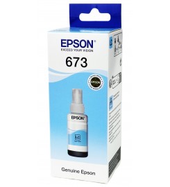 Оригінальне чорнило Epson L800 / L850 / L1800 / T6735 Light Cyan, 70 ml C13T67354A