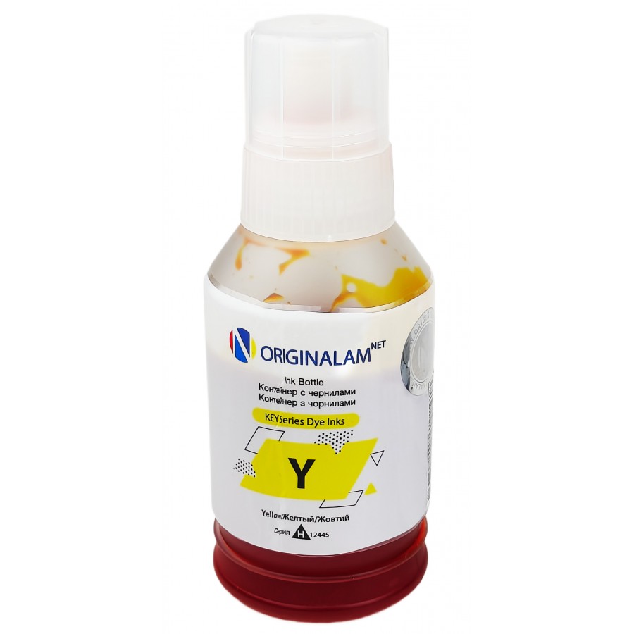 Чорнило, фарба ORIGINALAM для HP Yellow Водорозчинні 127 мл / I12445KEYY з швидкою доставкою