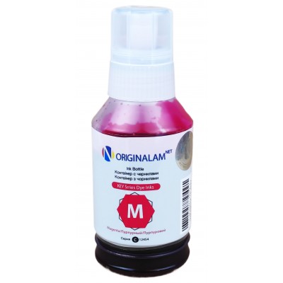 Чорнило, фарба ORIGINALAM для Canon PIXMA G Magenta Водорозчинні 127 мл O12454C490M Чорнило, фарба ORIGINALAM для Canon PIXMA G Magenta Водорозчинні 127 мл O12454C490M