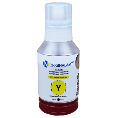 Чорнило, фарба ORIGINALAM для Canon PIXMA G Yellow Водорозчинні 127 мл O12455C490Y Чорнило, фарба ORIGINALAM для Canon PIXMA G Yellow Водорозчинні 127 мл O12455C490Y