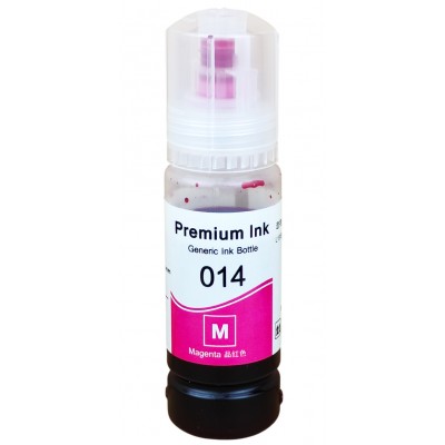 Чорнило, фарба Premium Ink 014 для Epson EcoTank L8160 / L8180 Водорозчинні Magenta Пурпуровий 70мл / 014-M Чорнило, фарба Premium Ink 014 для Epson EcoTank L8160 / L8180 Водорозчинні Magenta Пурпуровий 70мл / 014-M
