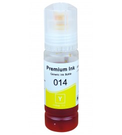 Чорнило, фарба Premium Ink 014 для Epson EcoTank L8160 / L8180 Водорозчинні Yellow Жовтий 70мл / 014-Y Чорнило, фарба Premium Ink 014 для Epson EcoTank L8160 / L8180 Водорозчинні Yellow Жовтий 70мл / 014-Y