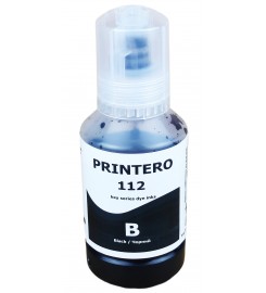 Чернила, краска Printero Epson L6460 / L6490 / L6550 / L11160 / L15160 / L15180 Black 127 мл / 112-Bk