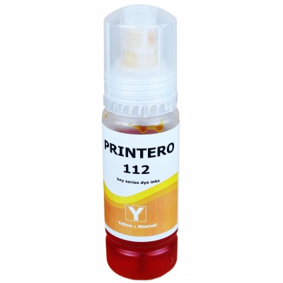 Чернила, краска Printero Epson L6460 / L6490 / L6550 / L11160 / L15160 / L15180 Yellow 70 мл / PE112-Y Чернила, краска Printero Epson L6460 / L6490 / L6550 / L11160 / L15160 / L15180 Yellow 70 мл / PE112-Y