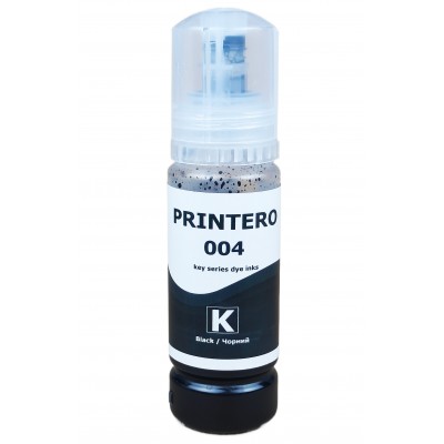 Чорнило, фарба PRINTERO для Epson L1110 / L3100 / L4151 / L5190 / L6166 Black 70 мл / PE004-B Чорнило, фарба PRINTERO для Epson L1110 / L3100 / L4151 / L5190 / L6166 Black 70 мл / PE004-B