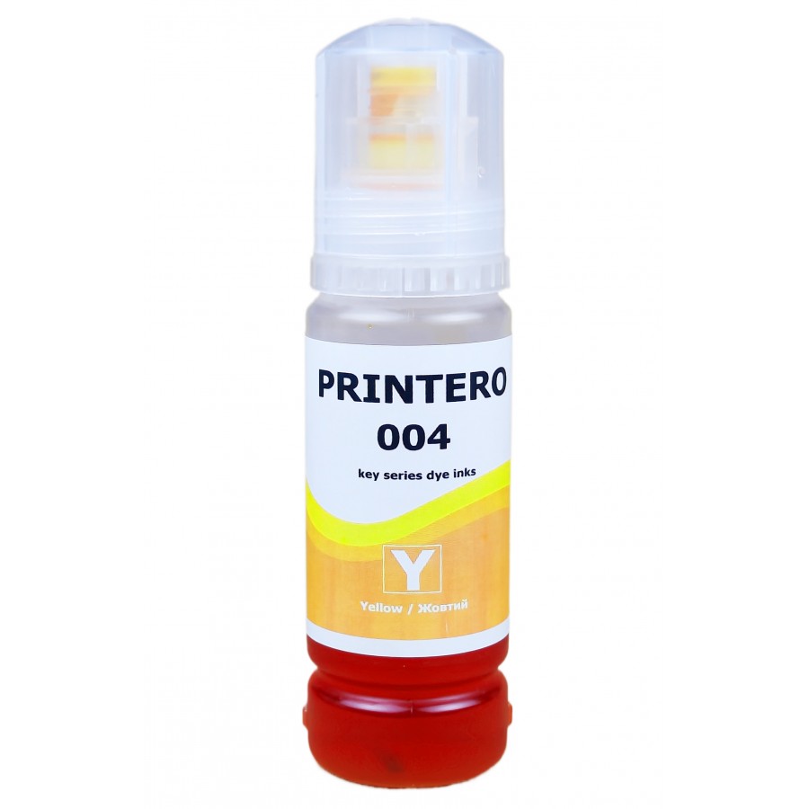 Чорнило, фарба PRINTERO для Epson L1110 / L3100 / L4151 / L5190 / L6166 Black 70 мл / PE004-Y з швидкою доставкою