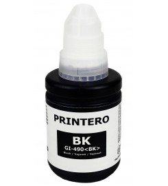 Чернила, краска Printero GI-490 Canon PIXMA G1400 / G2400 / G3400 Black,135 мл PC-GI490-Bk