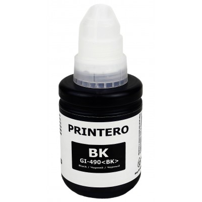 Чернила, краска Printero GI-490 Canon PIXMA G1400 / G2400 / G3400 Black,135 мл PC-GI490-Bk Чернила, краска Printero GI-490 Canon PIXMA G1400 / G2400 / G3400 Black,135 мл PC-GI490-Bk