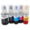 Комплект чорнила PRINTERO 105/106 для Epson EcoTank L7160 / L7180 / L7188 Водорозчинні BK/PB/C/M/Y 140мл+4x70мл / PE-105/106K